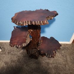 Vintage  wood Plant Tree From thailand.