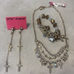 Betsey Johnson Jewelry set
