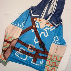 Kids Link Sweater - Legend of Zelda Costume/Cosplay Hoodie - Size Medium