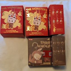Labubu Blind Box Keychains