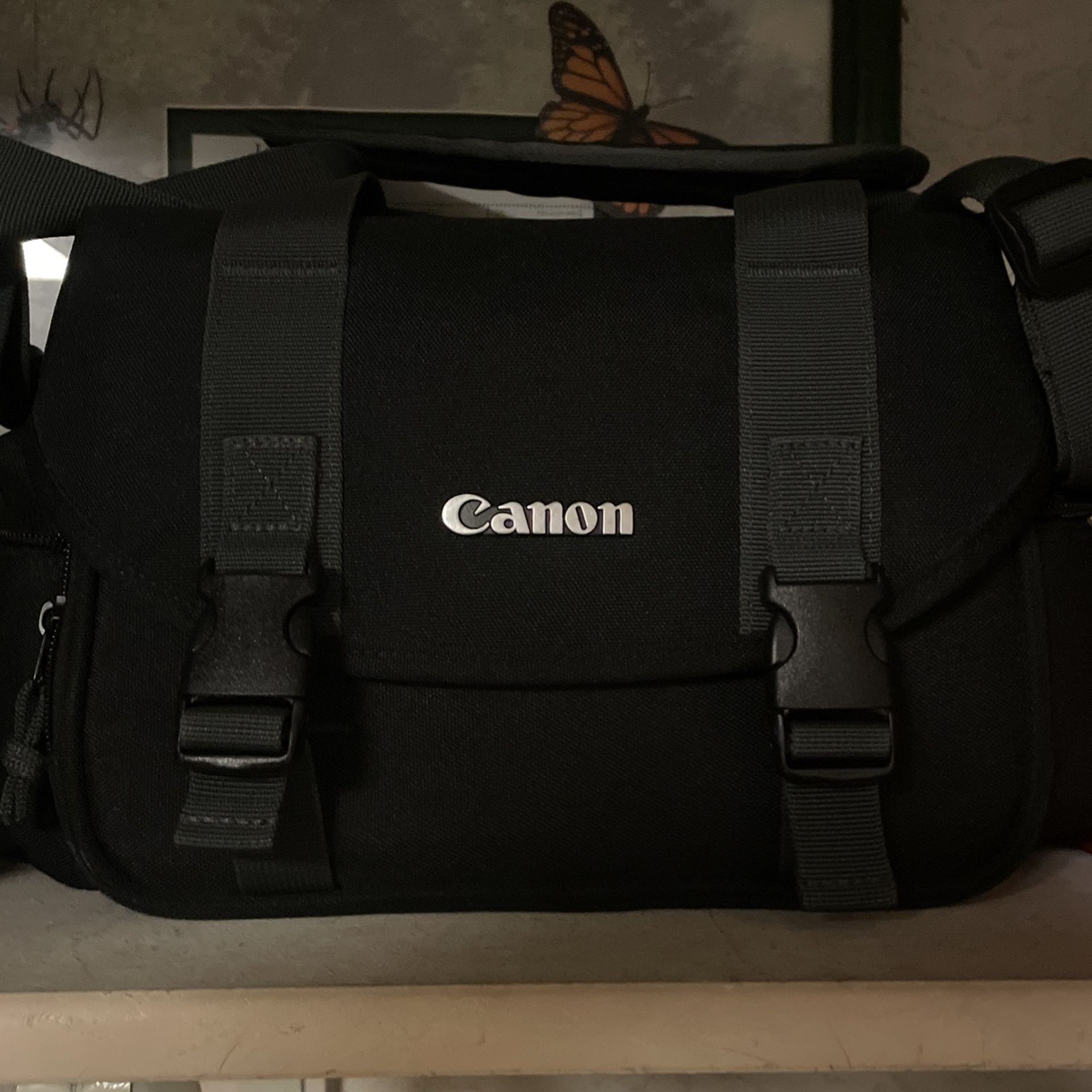 Canon Lens And Camera Bag