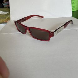 Unisex Christian DIOR Red Sunglasses! 