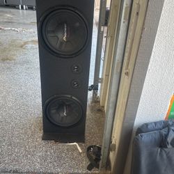 2 X 12” Subwoofers In Box