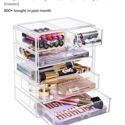 Acrylic Makeup Organizer (condition Like New) Newly Bought 