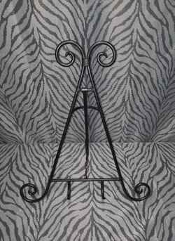 Vintage Metal Easel