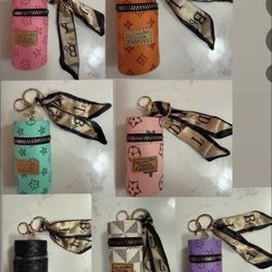 Key Chain / Bag Charm - Cylinder (Buyers choice Of Color) 