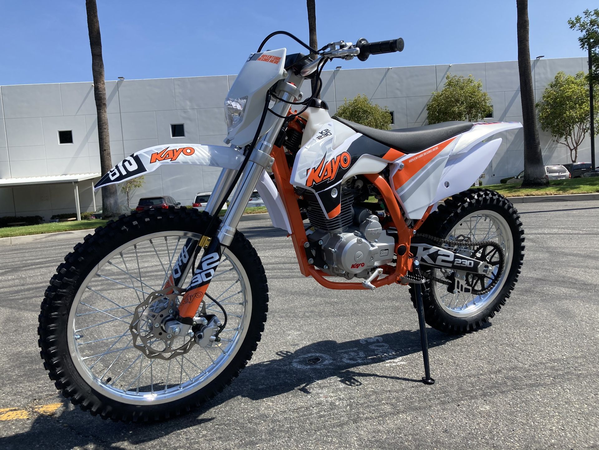 New Kayo K2 230 Dirt Bike