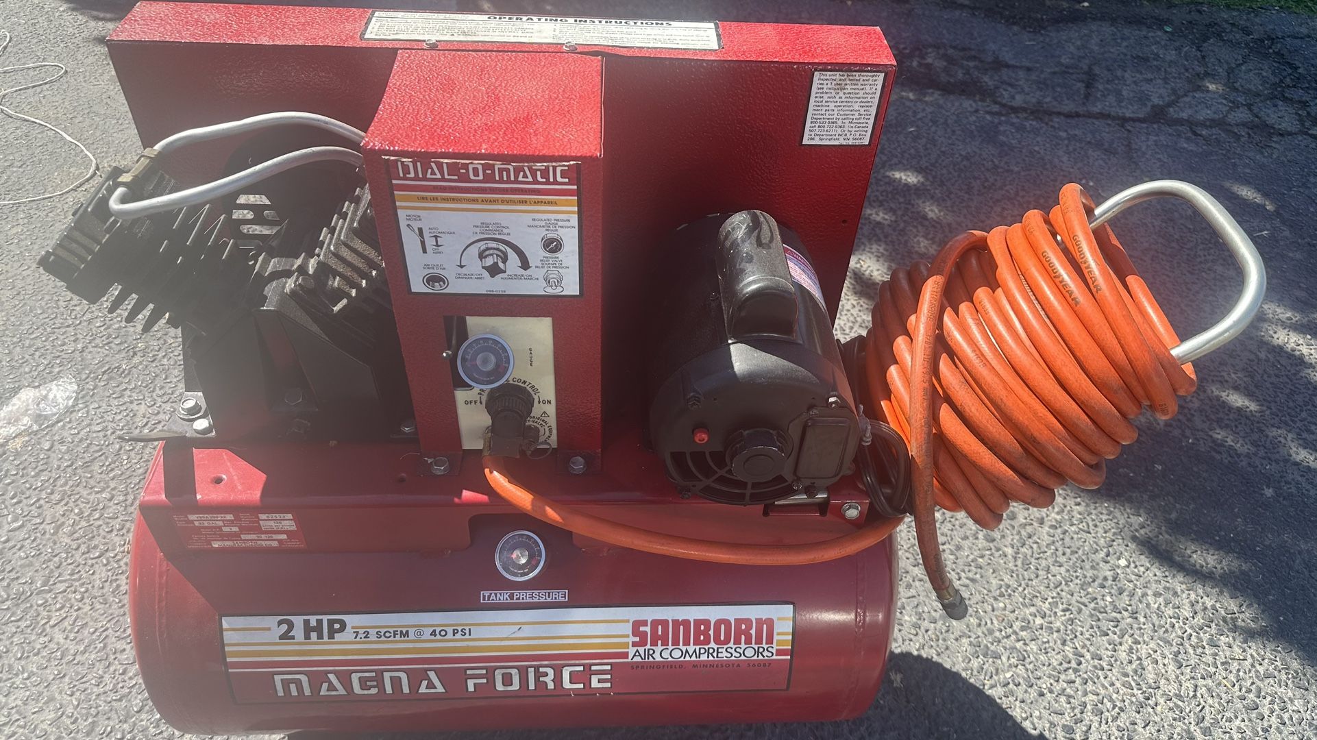 Air Compressor ( Sanborn)