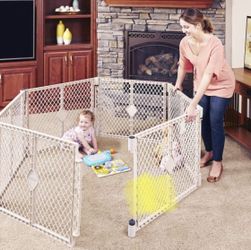 Play area fence, super yard 6 panels