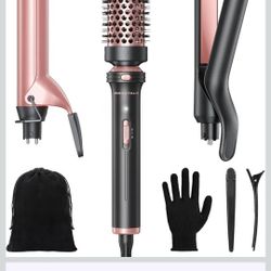 Wavytalk 3 In 1 Curling Iron  And Straightening Iron Set 