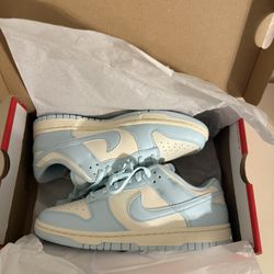 Light Blue And White Dunks [7.5 Men’s Or 9 In Women’s] ( Dm For More Info)