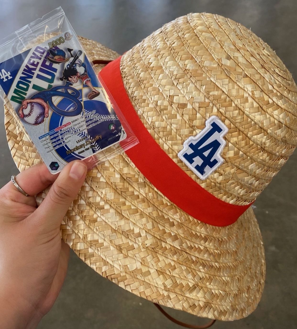 Monkey D Luffy Dodgers Card 