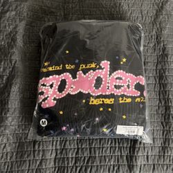 Spider P*NK V2 Hoodie Black