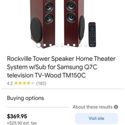 Rockville Bluetooth Towers 
