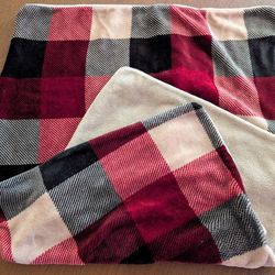 minky soft plush fleece pillowcase set