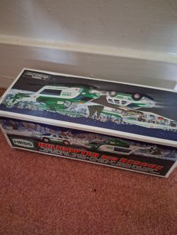 Hess helicopter and car