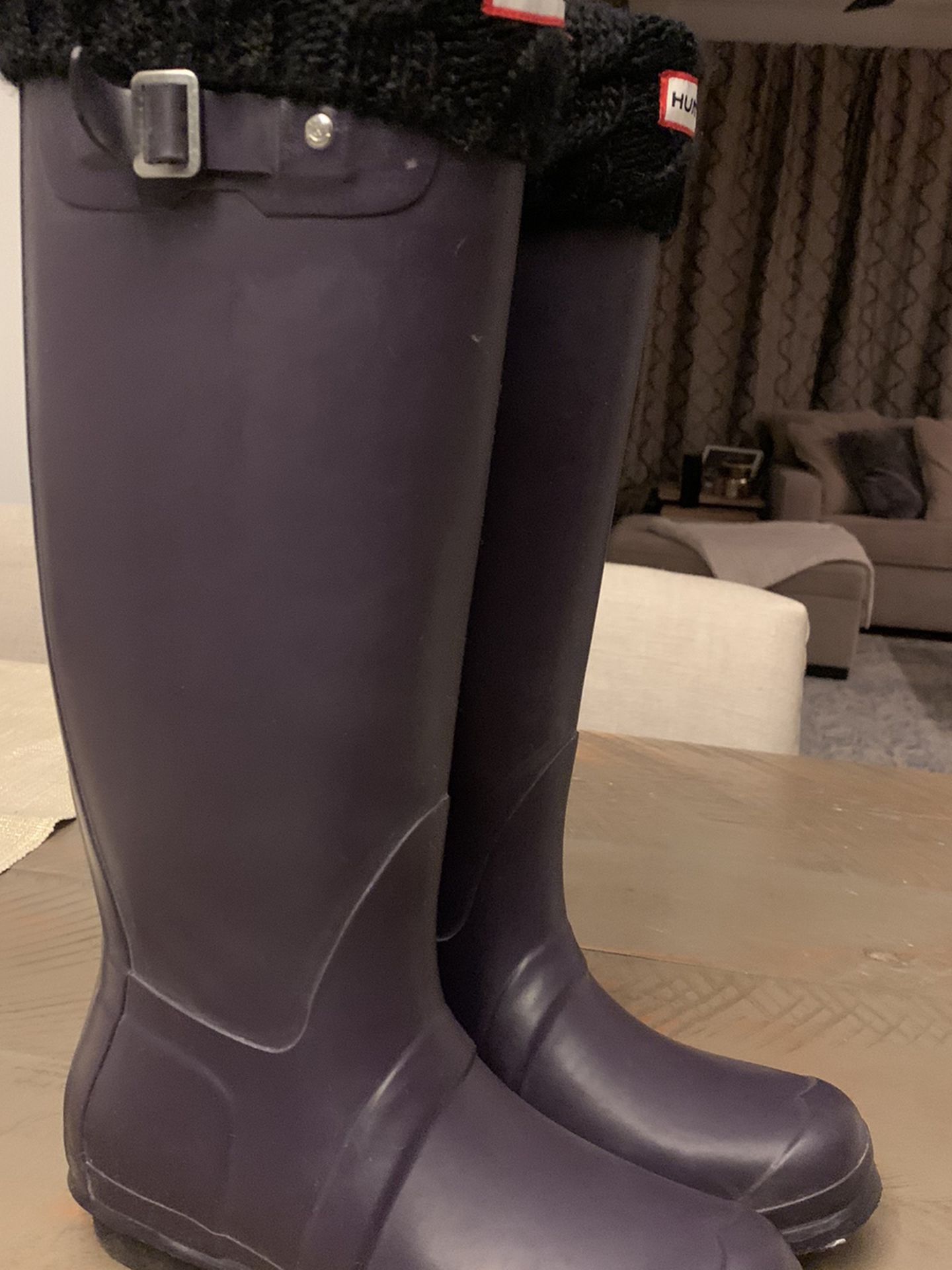 Hunter women's original tall rain boots