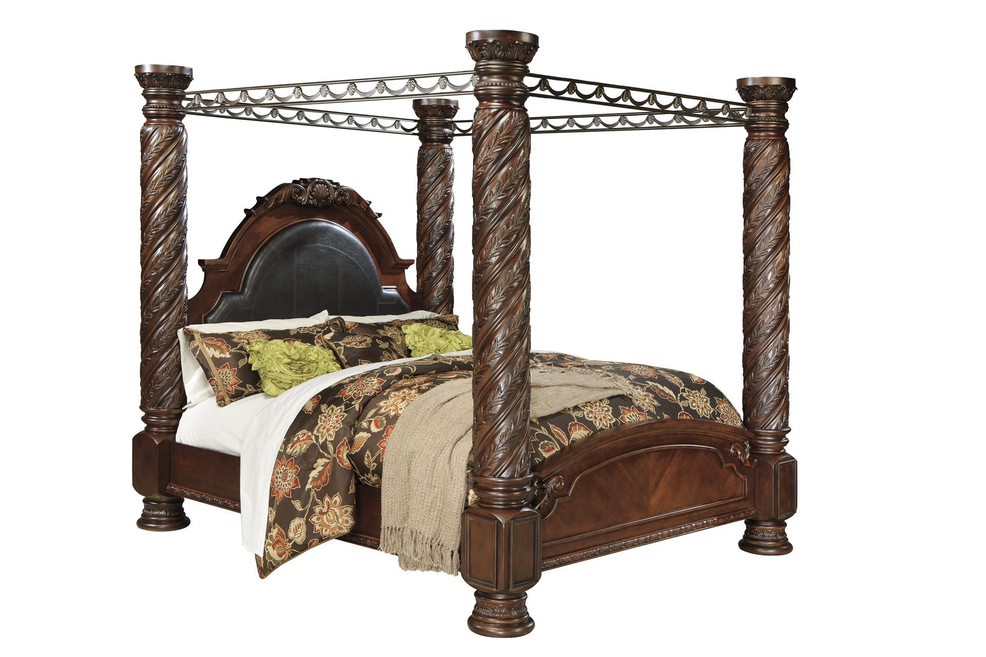 North Shore King Canopy Bed Only