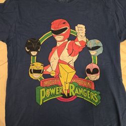 Power Ranger Men's Size Large T-shirt