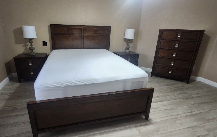 6pc Bedroom Set & Mattress 