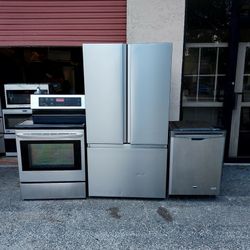 Stainless Steel Fridge,stove,dishwasher 