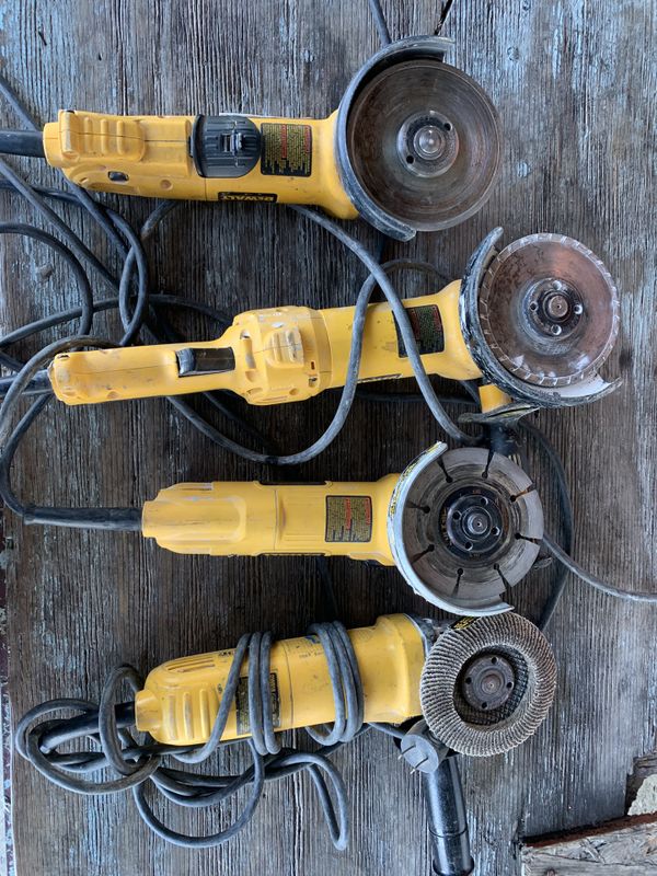 4 Dewalt Grinders (150 FOR ALL 4) for Sale in Houston, TX OfferUp