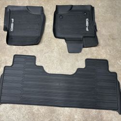 Ford F150 Supercrew All Weather Floor Mats 