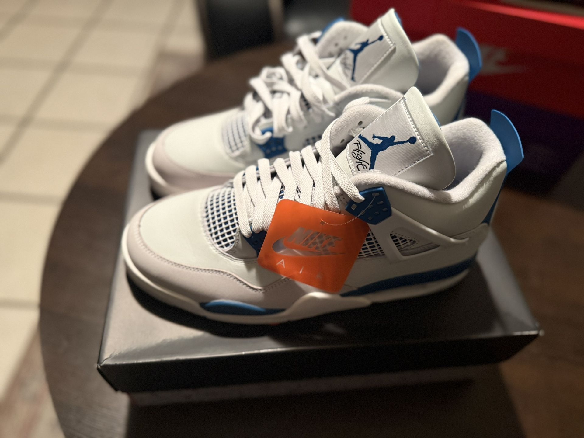 Jordan Retro 4 Industrial Blue