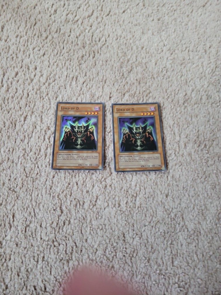 Yugioh Lord Of D. Holographic