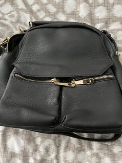 Black Small Backpack 