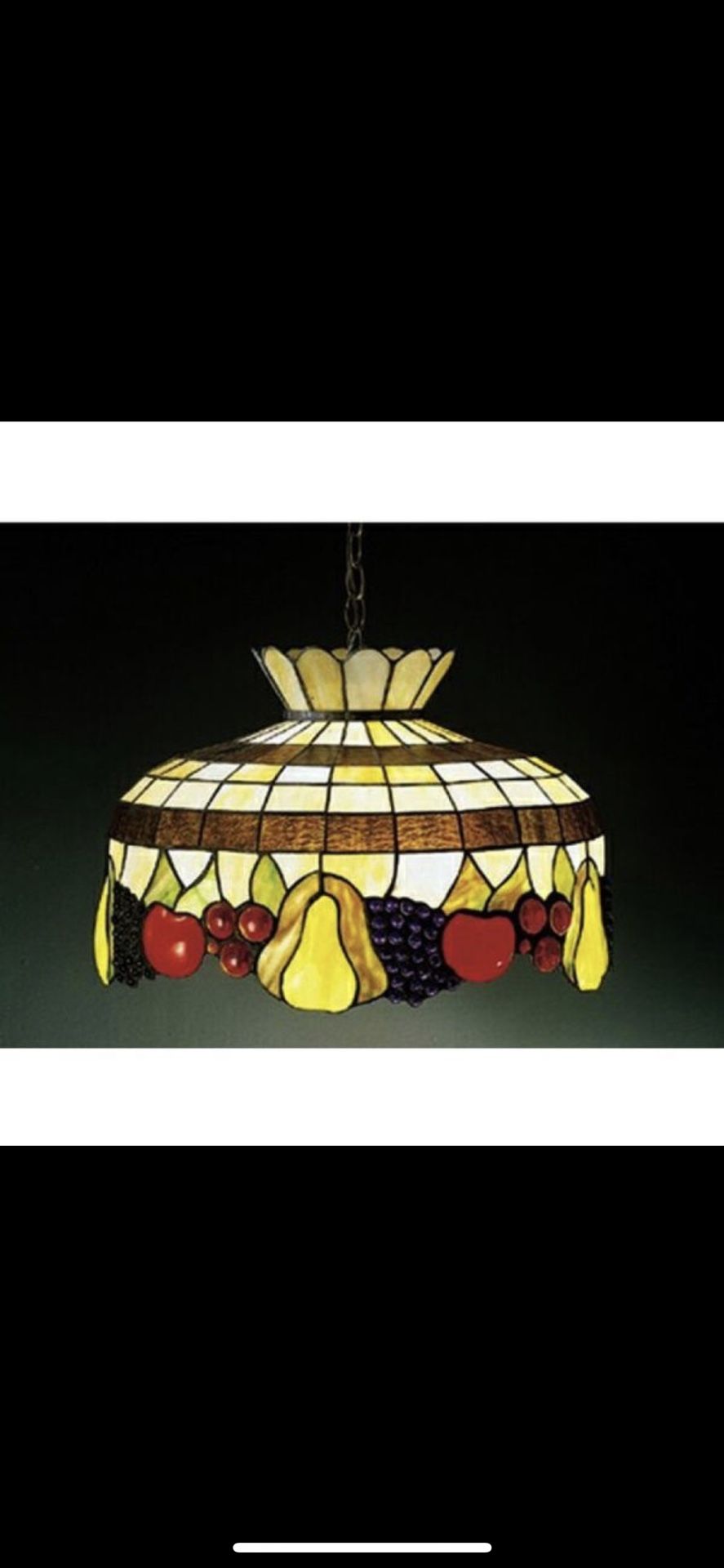 Meyda Tiffany fruit lamp