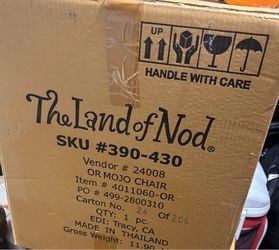 Land of Nod Kids chairs