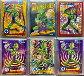 2026 Topps Finest FF Impossible Man Gold 1/50 Black /10 Orange /25 Purple /75