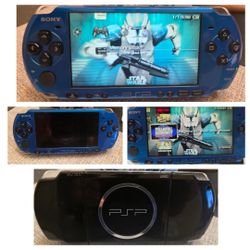 PSP 3000 Blue/Black