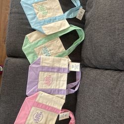 Trade Joes Mini Totes (Spring Collection)