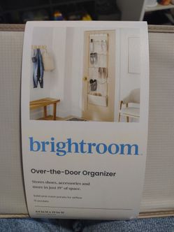 Over-the-door shoe organizer with hooks from Target