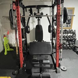 Marcy SM-4033 All-In-One Smith Machine, Functional Trainer, Squat Rack, Power Cage