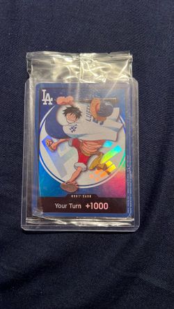 One Piece Card / Hat 2026 Dodgers Giveaway