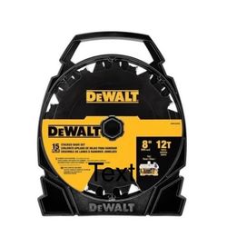 DEWALT Stacked Dado Saw Blade 8 Inch 12 Tooth