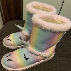 Unicorn Girl’s Boots