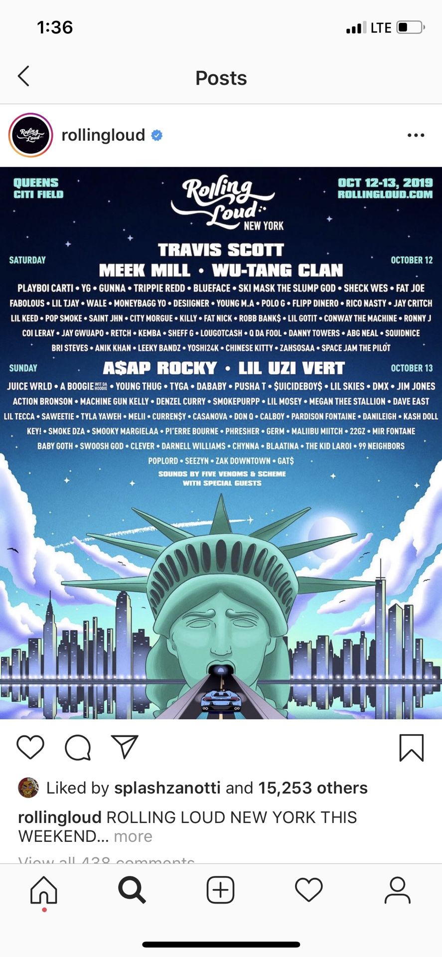 Rolling loud New York General admission