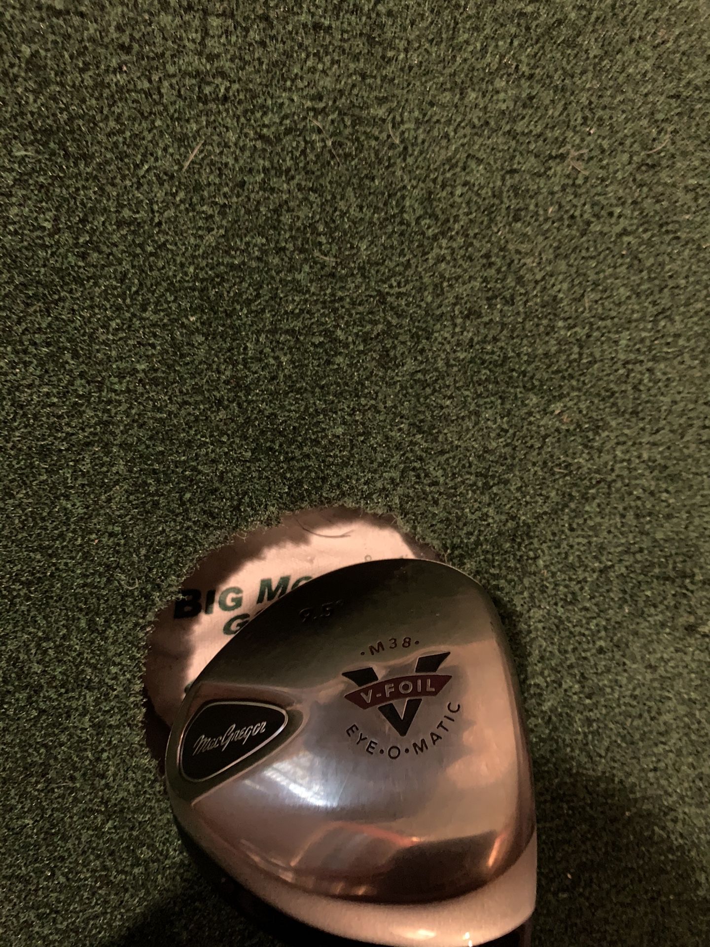 Mac Gregor VIP V-foil irons and V-foil driver