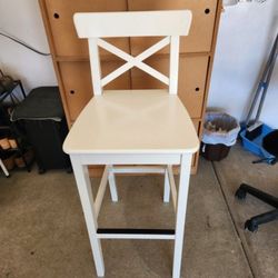 White Wooden Chair