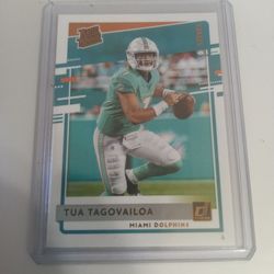 Tua 2020 Rated Rookie Card Gold Canvas
