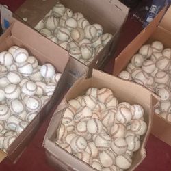 350 MLB Used Baseball's  $5.00 Each