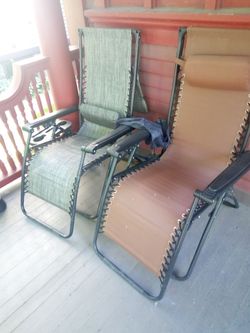 Patio chairs
