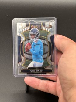 2025 Panini Select Cam Ward Concourse Rookie Card