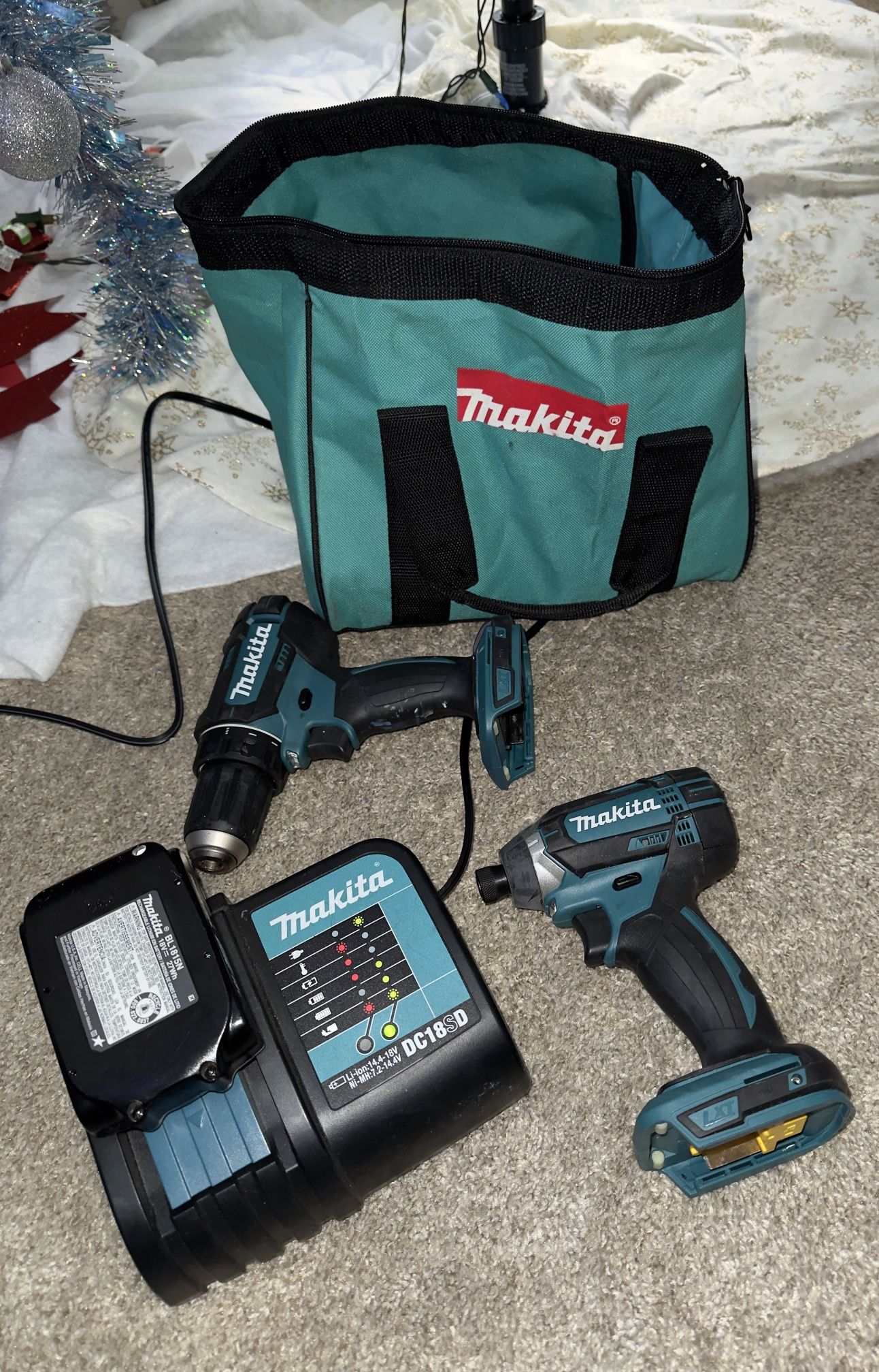 Makita 2Pc Power tool Set