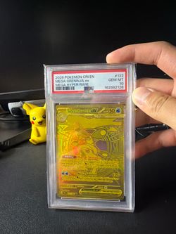 Mega Greninja Ex 122 Hyper Rare PSA 10