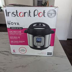 InstaPot Pressure Cooker and Rice Cooker